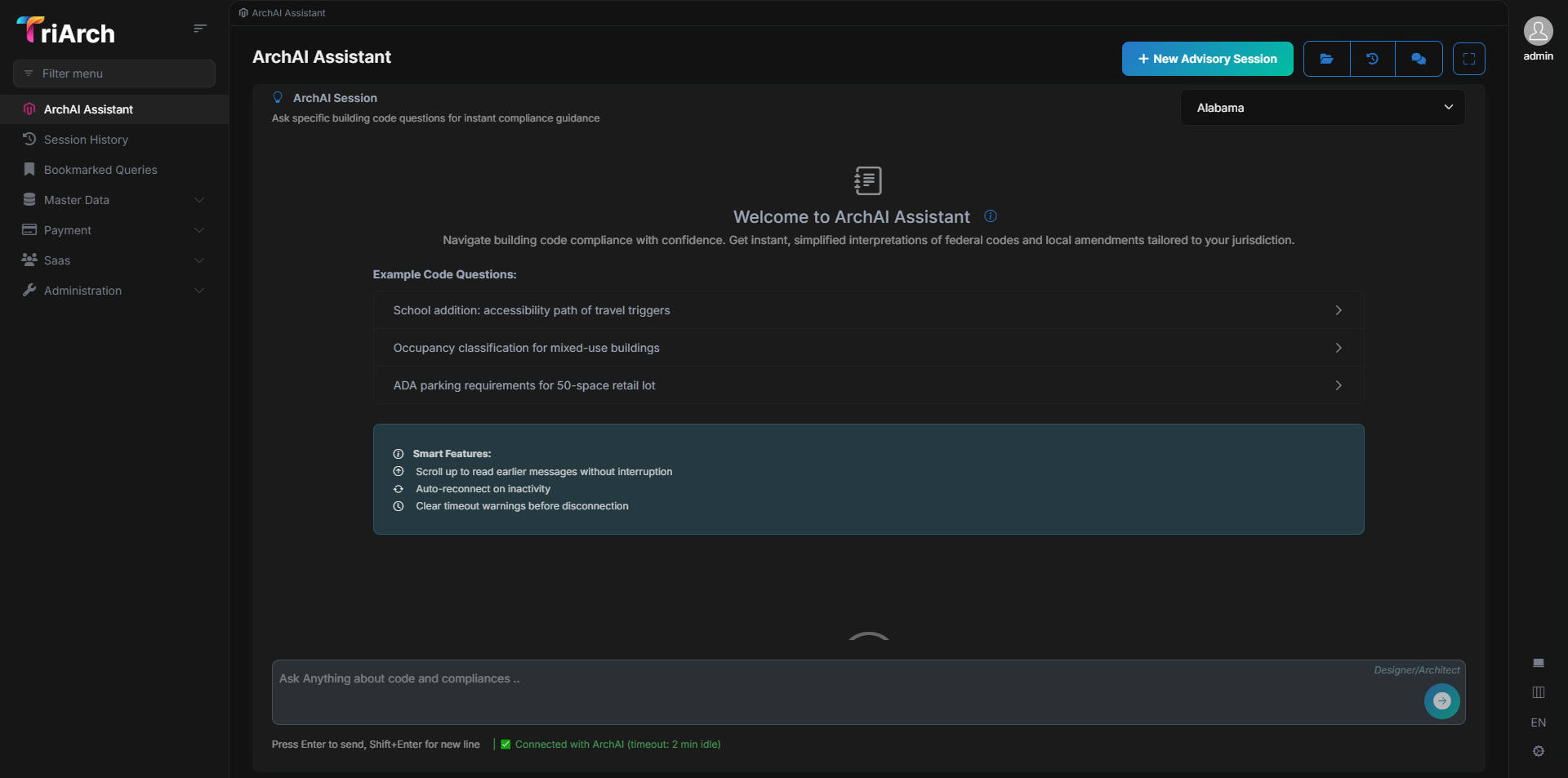 TriArch Code Features